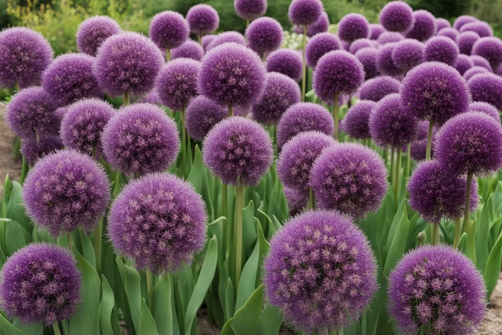 Maintain Healthy Allium Bulbs Garden