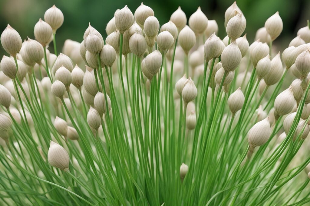 Harvest Chive Seeds After Blooming