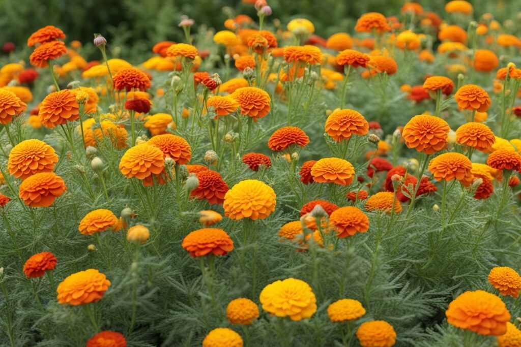 Harvest Marigold Seeds After Flowering