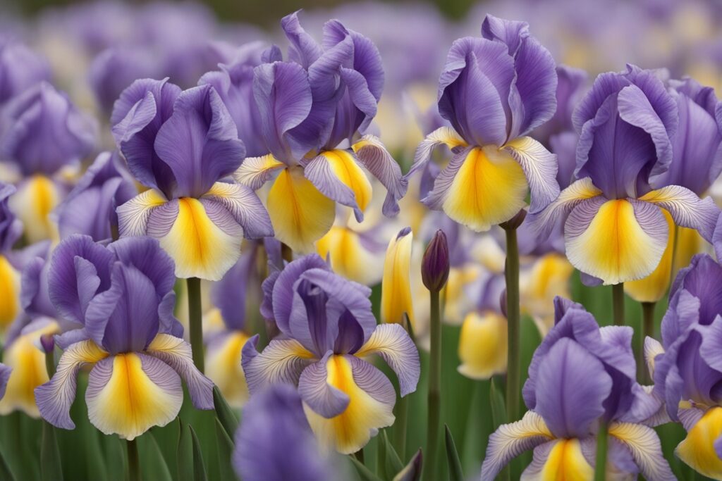Nurture Iris Bulbs In Gardens