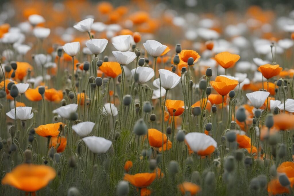 Growing Vibrant Poppy Blossoms