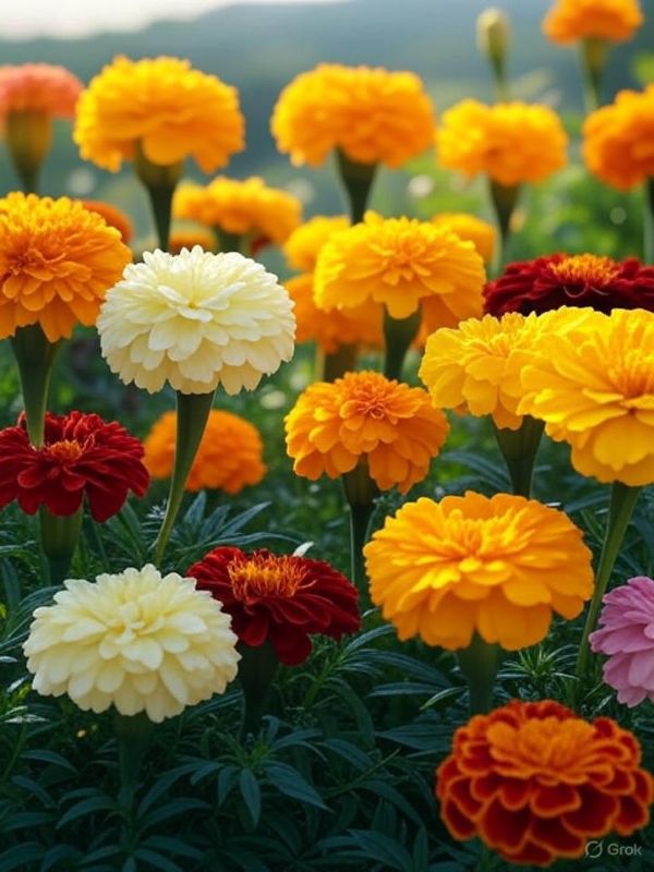 Best Varieties Of Marigold Blooms